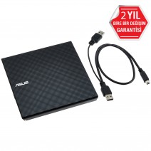 ASUS DVD SDRW-08D2S-U LITE SLIM USB 2.0 SİYAH