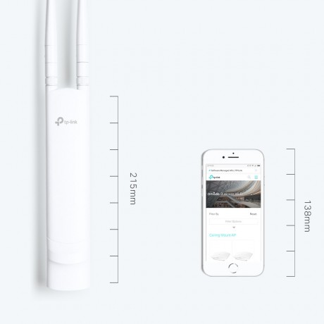 TP-LINK EAP110 1PORT POE 300Mbps OUTDOOR ACCESS POINT