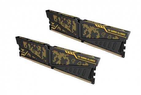 Team T-Force Vulcan TUF Gaming Alliance 16GB (2x8GB) 3200MHz CL16 DDR4 Gaming Ram (TLTYD416G3200HC16CDC01)