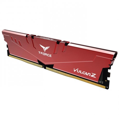 Team T-Force Vulcan Z Red 32GB 2x16GB 3200MHz CL16 DDR4 Gaming Ram (TLZRD432G3200HC16FDC01)