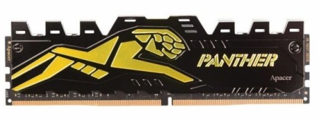 Apacer Panther Black-Gold 32GB 1x32GB 3200Mhz CL16 DDR4 Gaming Ram (AH4U32G32C2827GAA-1)