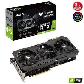 ASUS TUF-RTX3080TI-12G-GAMING 12GB GDDR6X HDMI DP 384BİT