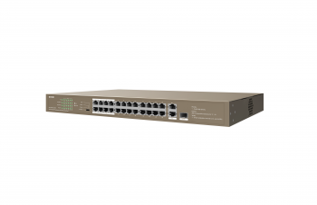 TENDA TEF1126P-24-250W 24PORT 10/100 YÖNETİLEMEZ POE SWITCH