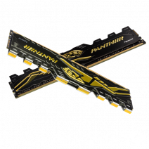 Apacer Panther-Golden 16GB 2x8GB 3600Mhz CL18 DDR4 Gaming RAM (AH4U16G36C25Y7GAA-2)