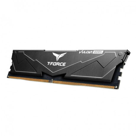 Team T-Force Vulcan Black 16GB 1x16GB 6000Mhz DDR5 CL38 Gaming Ram (FLBD516G6000HC38A01)