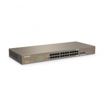 TENDA TEG1024F 24PORT 2SFP 10/100/1000 GIGABIT SWITCH