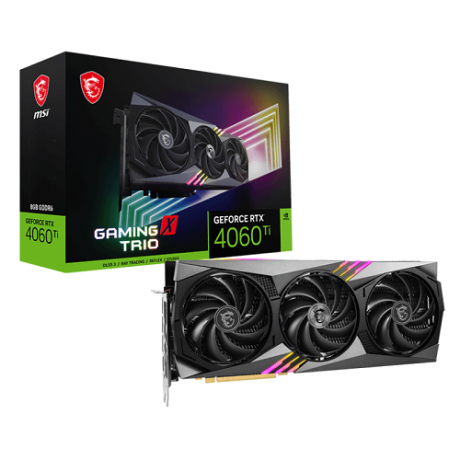 MSI GEFORCE RTX 4060TI GAMING X TRIO 8G GDDR6 HDMI DP 128BIT