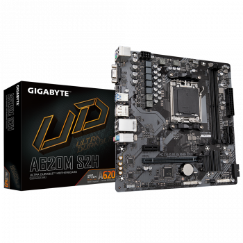 GIGABYTE A620M S2H 6400Mhz(OC) DDR5 MATX AM5 