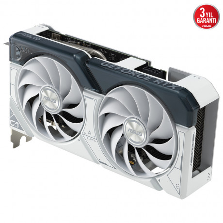 ASUS DUAL-RTX4060TI-O8G-WHITE 8GB GDDR6 HDMI DP 128Bit