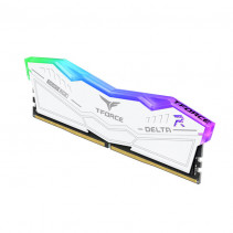 Team T-Force DELTA RGB White 32GB 2x16GB 6400Mhz DDR5 Gaming Ram CL40 (FF4D532G6400HC40BDC01)