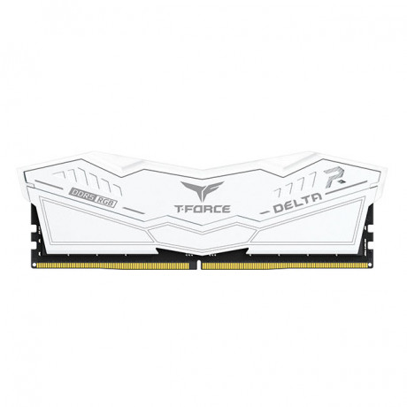 Team T-Force DELTA RGB White 32GB 2x16GB 6400Mhz DDR5 Gaming Ram CL40 (FF4D532G6400HC40BDC01)