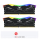 Team T-Force DELTA RGB Black 32GB 2x16GB 6400Mhz DDR5 CL40 Gaming Ram (FF3D532G6400HC40BDC01)