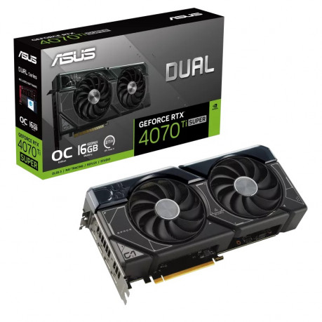 ASUS DUAL-RTX4070TIS-O16G GDDR6X 256BIT DX12