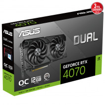 ASUS DUAL-RTX4070-O12G-EVO GDDR6X 192BIT