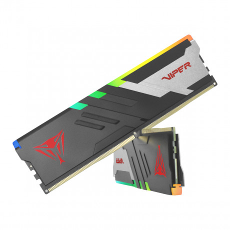 Patriot Viper Venom RGB 32GB (2x16GB) DDR5 6200MHz CL40 Gaming Ram (Bellek) (PVVR532G620C40K)