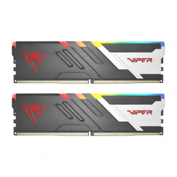 Patriot Viper Venom RGB 32GB (2x16GB) DDR5 6200MHz CL40 Gaming Ram (Bellek) (PVVR532G620C40K)