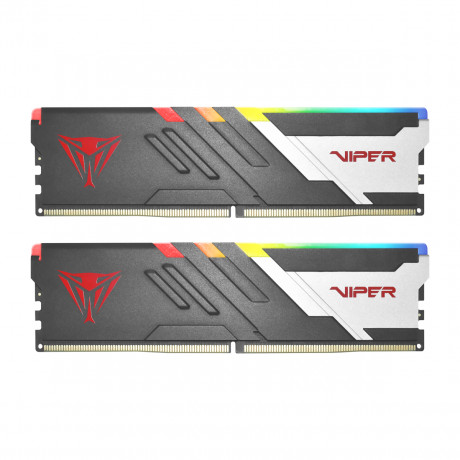 Patriot Viper Venom RGB 32GB (2x16GB) DDR5 6200MHz CL40 Gaming Ram (Bellek) (PVVR532G620C40K)