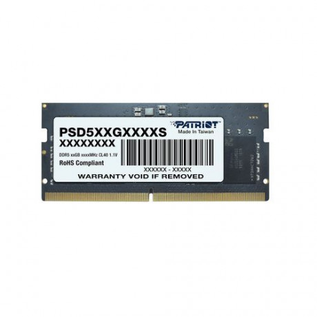 Patriot Signature Line 16GB (1x16GB) DDR5 5600MHz CL46 SODIMM Gaming Ram (PSD516G560081S)