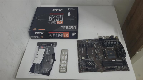 MSI B450-A PRO MAX 3466Mhz HDMI USB3.1 AM4 (OUTLET)