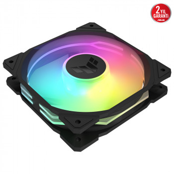 ASUS TUF TR120 120MM ARGB REVERSE SIYAH KASA FANI