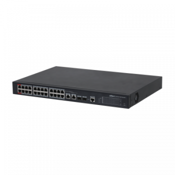 DAHUA PFS4226-24ET-360-V3 24 PORT 24XFE-2GE-2XSFP 360 W YÖNETİLEBİLİR POE SWİTCH