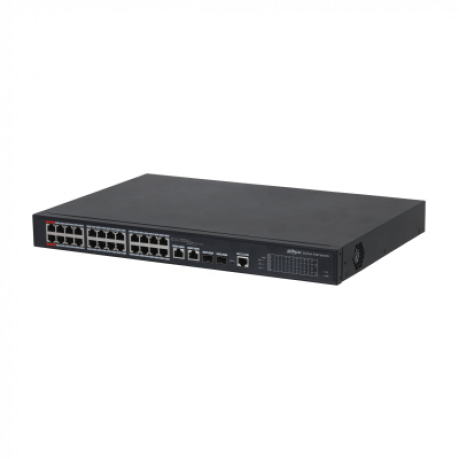 DAHUA PFS4226-24ET-360-V3 24 PORT 24XFE-2GE-2XSFP 360 W YÖNETİLEBİLİR POE SWİTCH