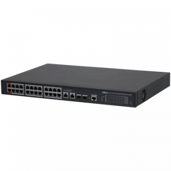 DAHUA S4228-24GT-360 24 PORT 24XGE-2XGE-2XGE/SFP YÖNETİLEBİLİR 360W POE SWİTCH