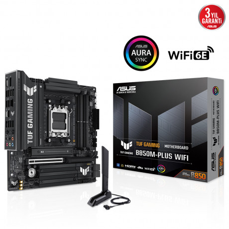 ASUS TUF GAMING B850M-PLUS WIFI AMD  ANAKART