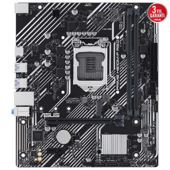 ASUS PRIME H510M-F R3.0-CSM INTEL H470 LGA1200 HDMI VGA ANAKART