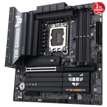 ASUS TUF GAMING B860M-PLUS WIFI LGA1851 DDR5 DP HDMI MATX ANAKART