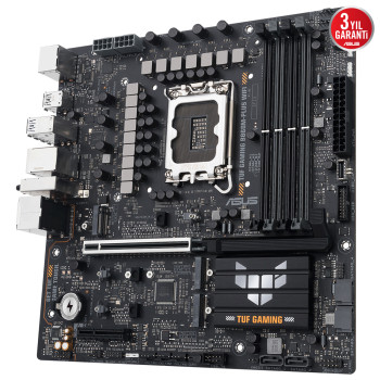 ASUS TUF GAMING B860M-PLUS WIFI LGA1851 DDR5 DP HDMI MATX ANAKART