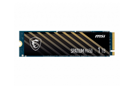 1TB MSI SSD SPATIUM M450 NVME M.2 3600/3000MB/s