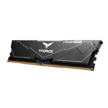 Team T-Force Vulcan Black 16GB 1x16GB 6000Mhz DDR5 CL38 Gaming Ram (FLBD516G6000HC38G01)